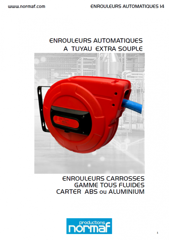 Enrouleurs automatiques à tuyau extra souple